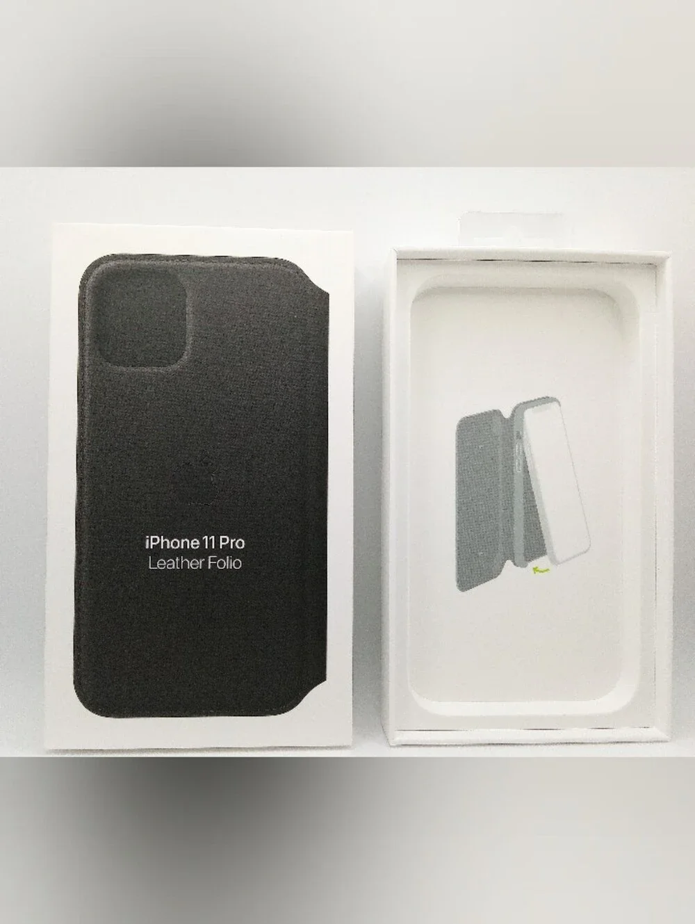 Apple Leather Folio Case — iPhone 11 Pro — Black — New With Tags